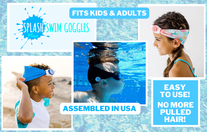 Splash Place Swim Goggles - Display Rack & Header
