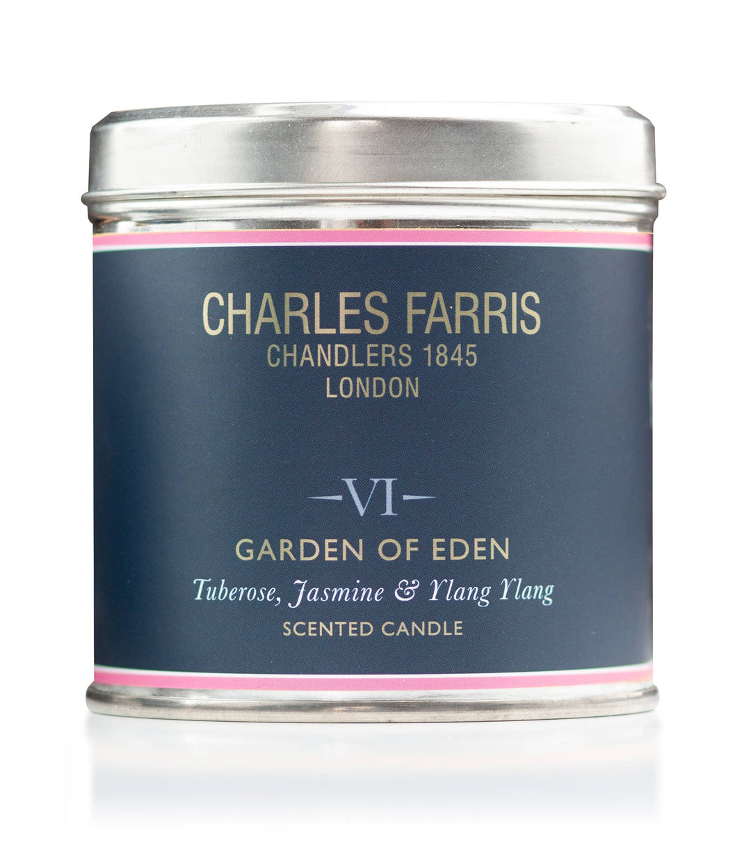 Charles Farris - VI Garden Of Eden Tin Candle