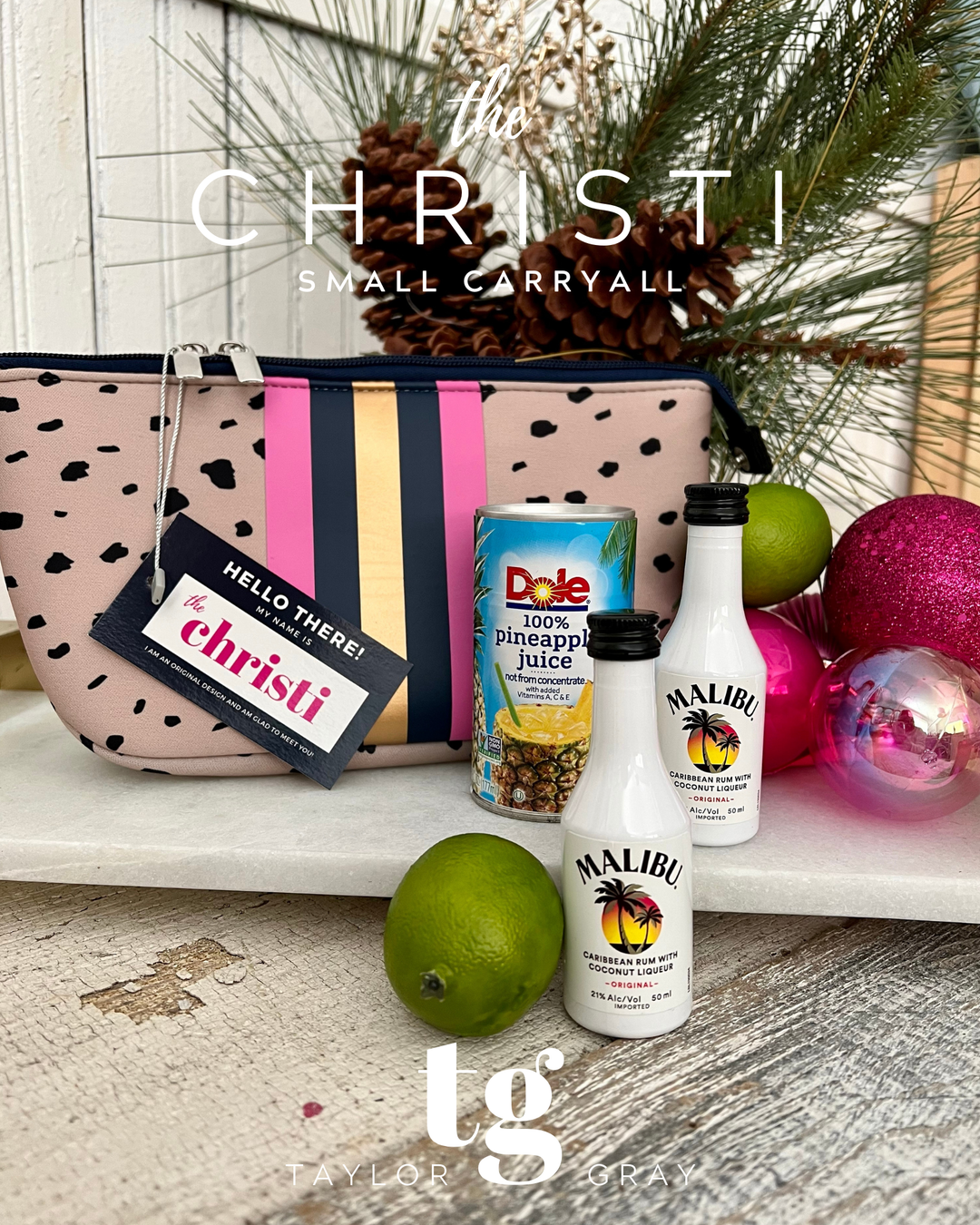 TAYLOR GRAY - The Christi Small Neoprene Makeup Bag | shoptaylorgray