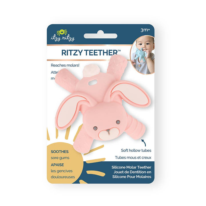 Itzy Ritzy - Ritzy Teether™ Baby Molar Teether: Bunny