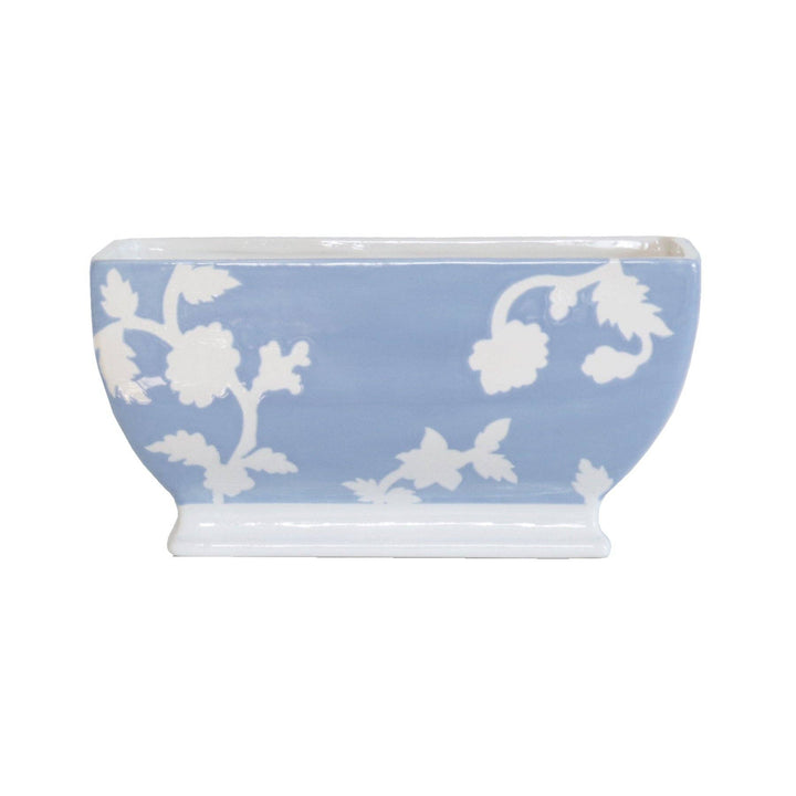 Lo Home by Lauren Haskell Designs - Chinoiserie Dreams Planter: French Blue