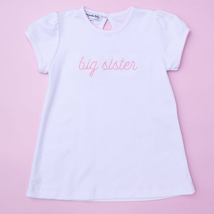 Magnolia Baby - Big Sister Embroidered T-Shirt: 2T