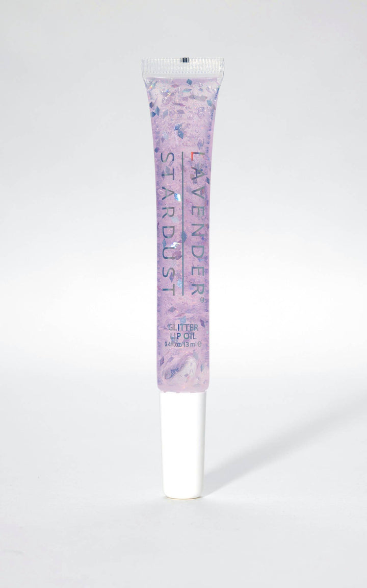 Lavender Stardust - Glitter Lip Oil Amethyst
