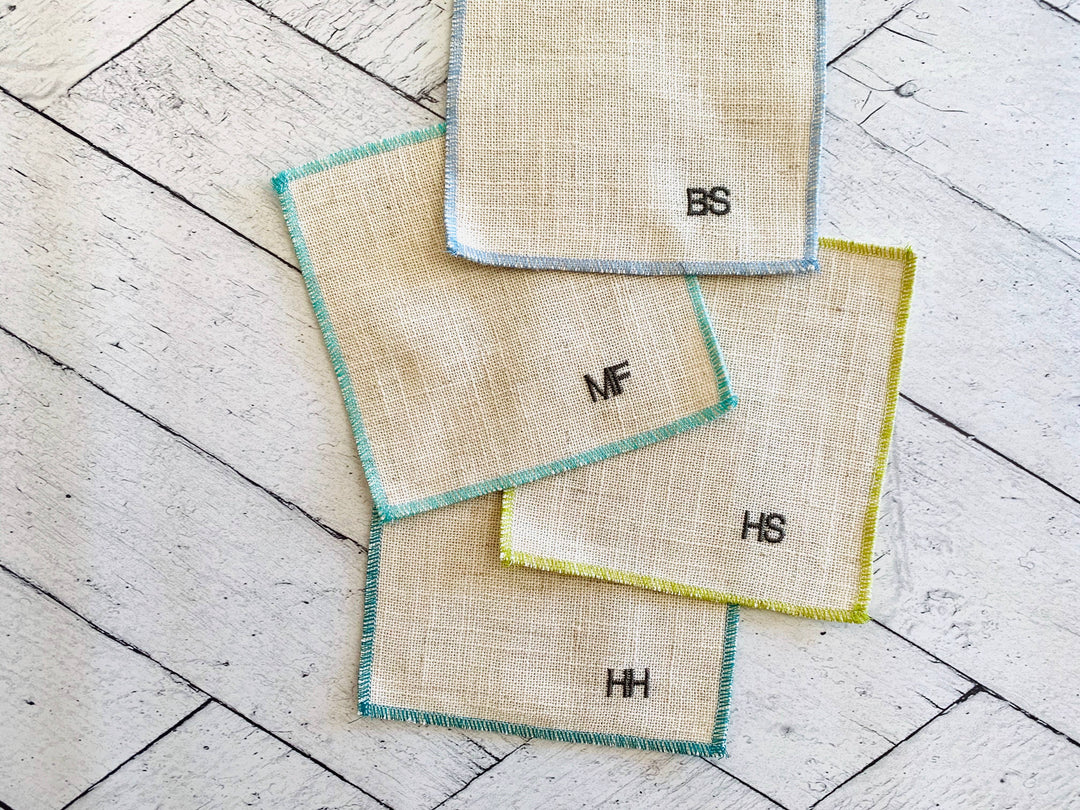 Dot and Army - Sweary Cocktail Coasters, set of eight