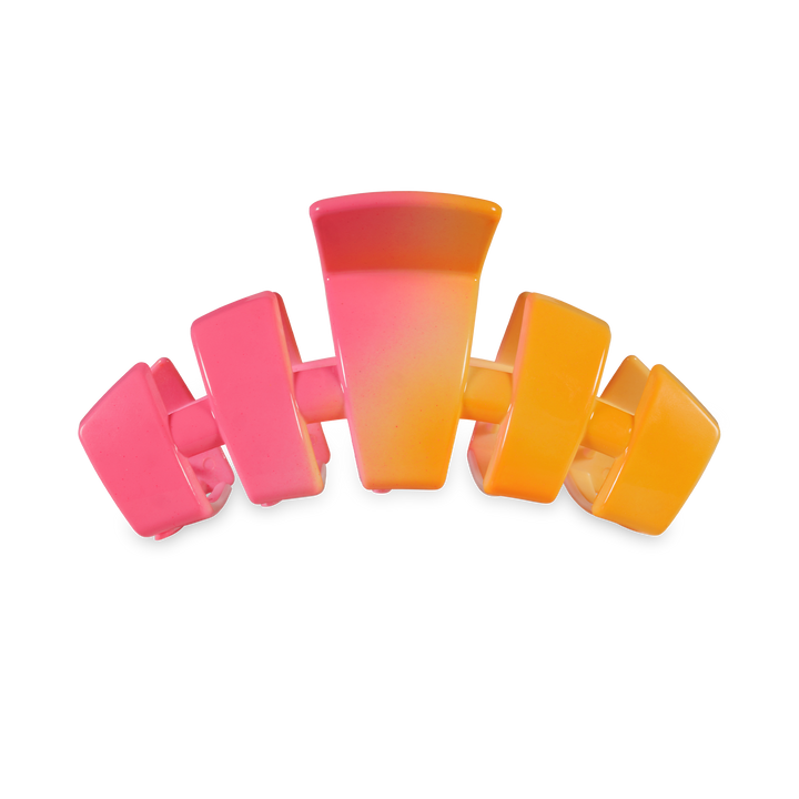 TELETIES - Classic Hair Clip | Medium | Day Rave