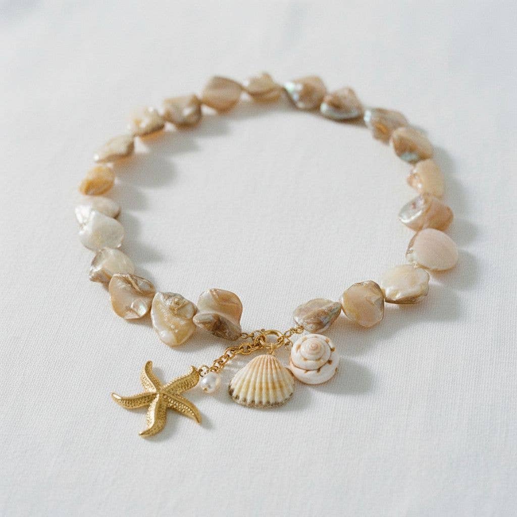 paperln - Shell Pendant Necklace: A15