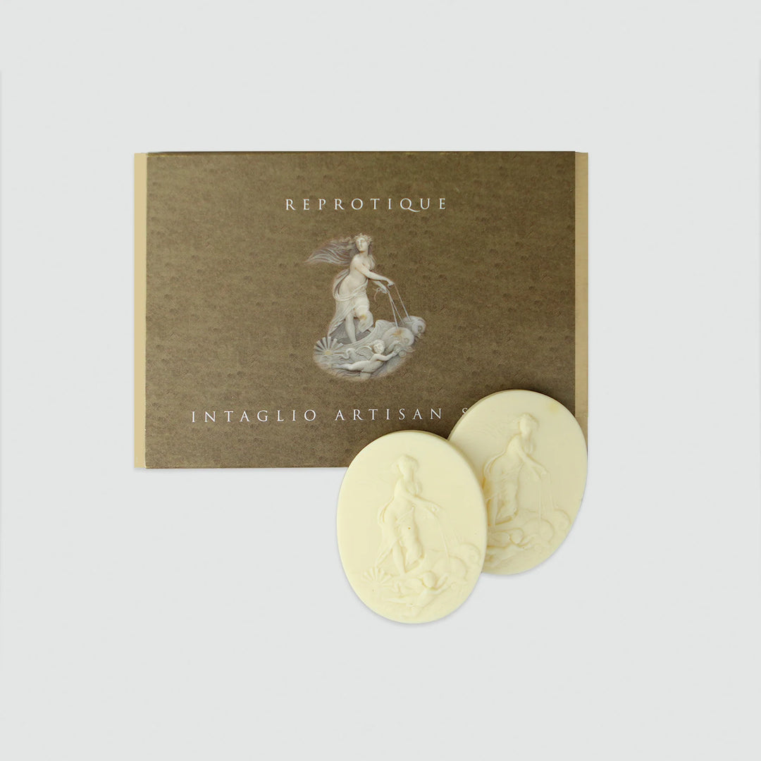 Cream Intaglio Venus Soap