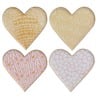 4-1/4"L x 4"W Enameled Metal