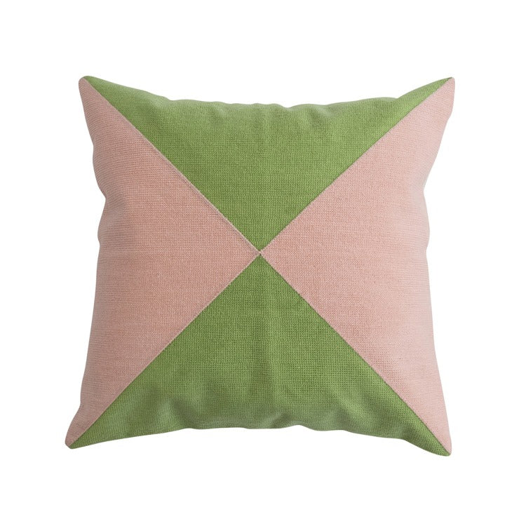 18" Sq Cotton Embroidered