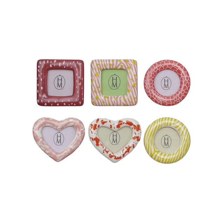 2-1/2"H Stoneware Mini Magnetic Frame