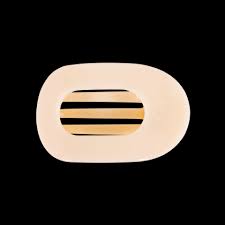 TELETIES Flat Round Clip