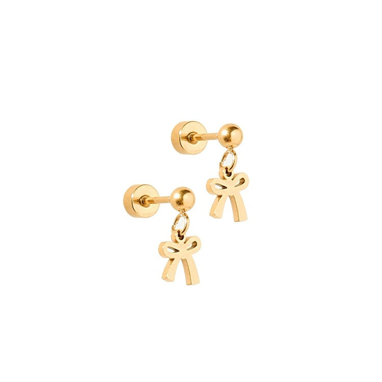 Screwback Stud Earrings - Millie Bow