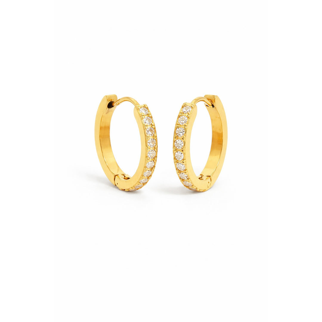 JAY HUGGIES - pave - GOLD