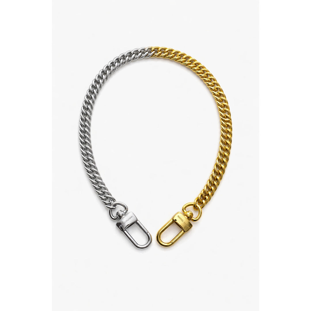GABRIELLA CHAIN 18" - three in one - MIXED METAL