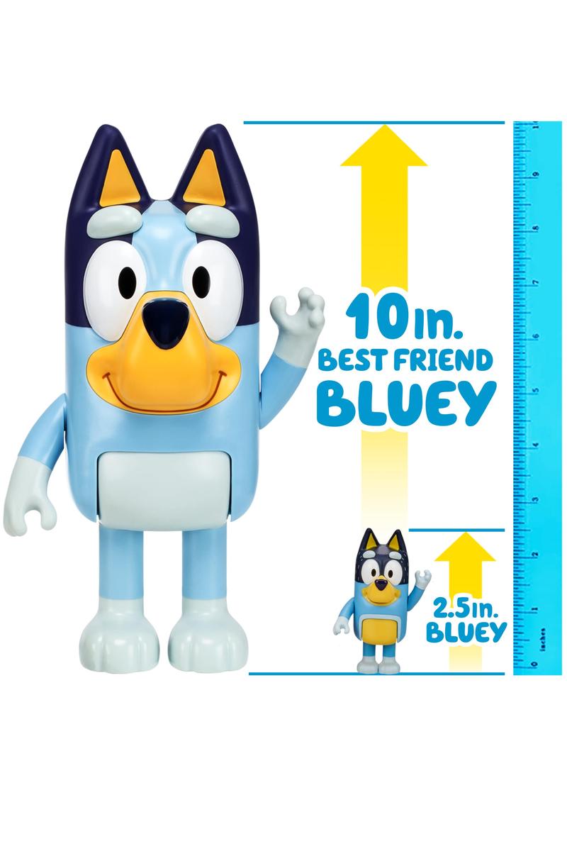 Best Friend Bluey 10 Inch Articulated Figure