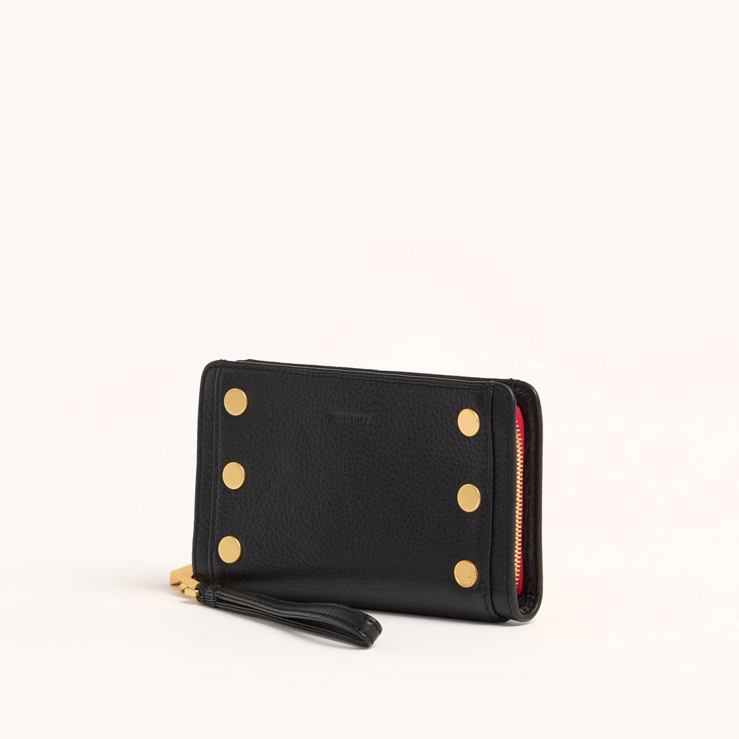 Bryant Wallet- Black-BG-Red Zip