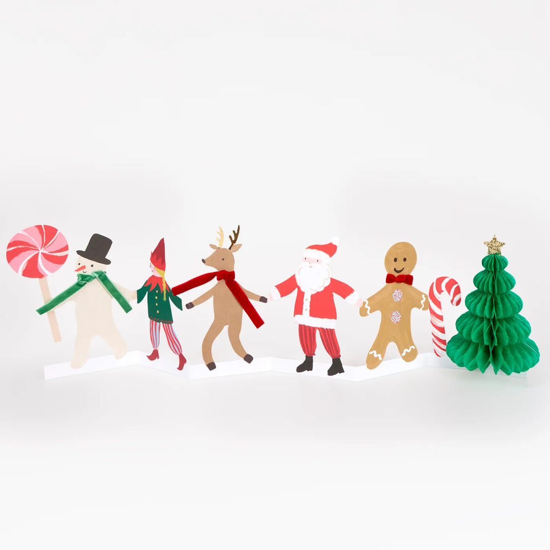 Jolly Christmas Concertina Card
