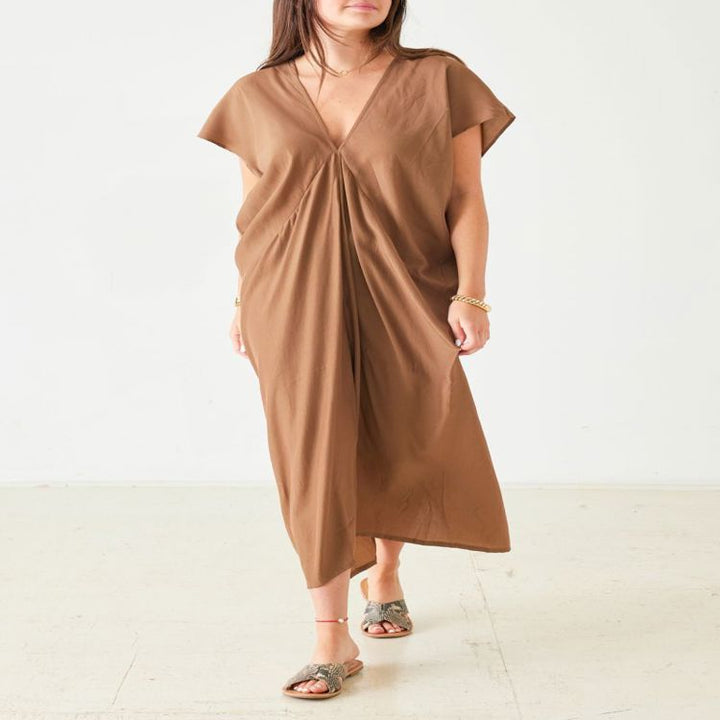Ibiza Kaftan Dress - Khaki