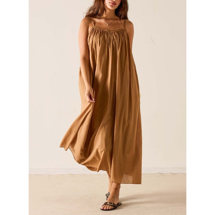 Patio Dress - Cafe