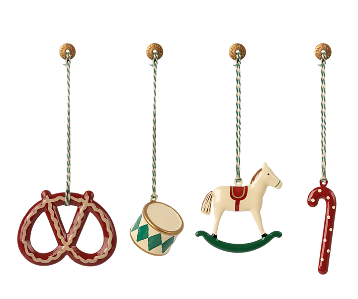 Maileg Metal Ornament Set - Peter's Christmas