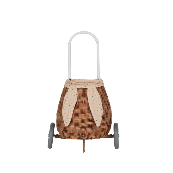 Rattan Bunny Luggy with Lining