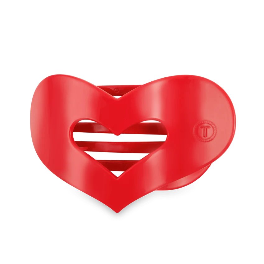Teleties - Queen Of Hearts Flat Hair Clip