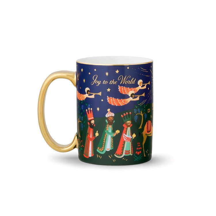 Nativity Scene Porcelain Mug