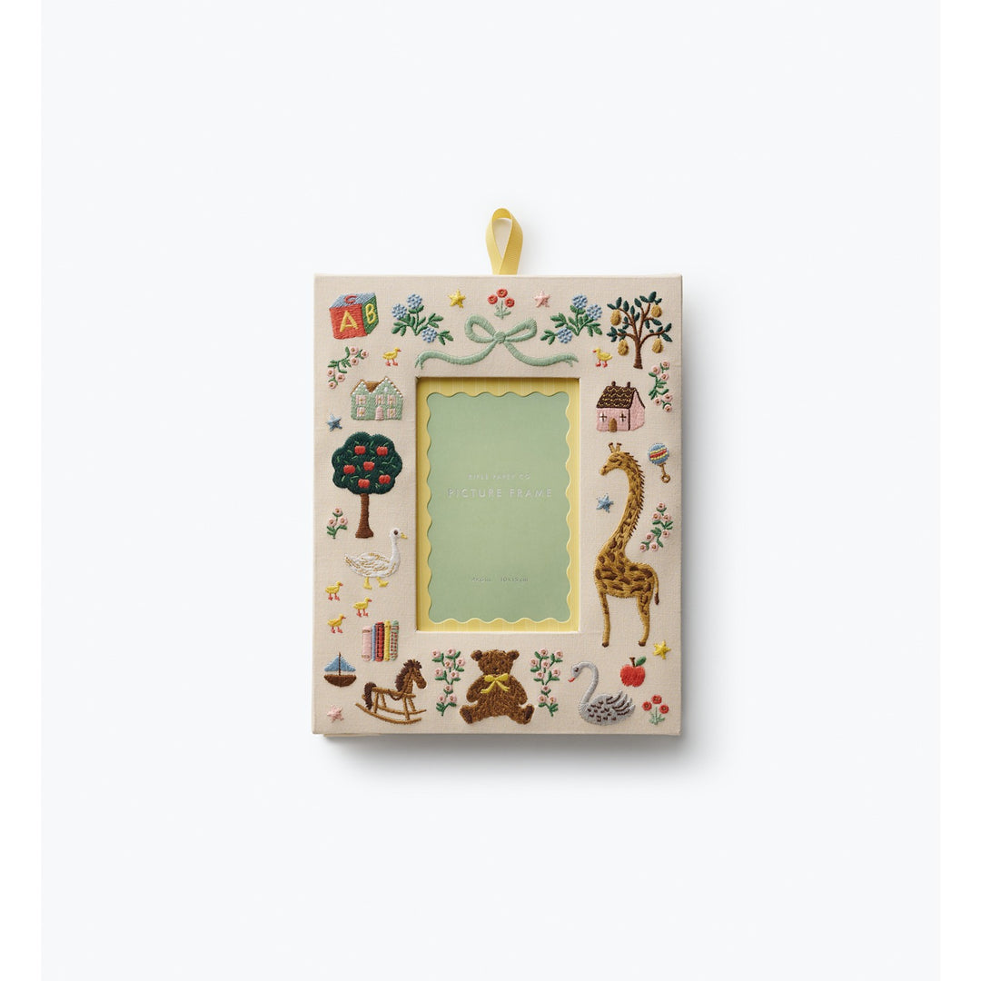 Storybook Embroidered Picture Frame