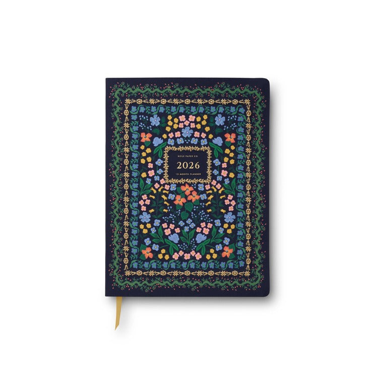 2026 Wildwood 12-Month Embroidered Bookbound Planner