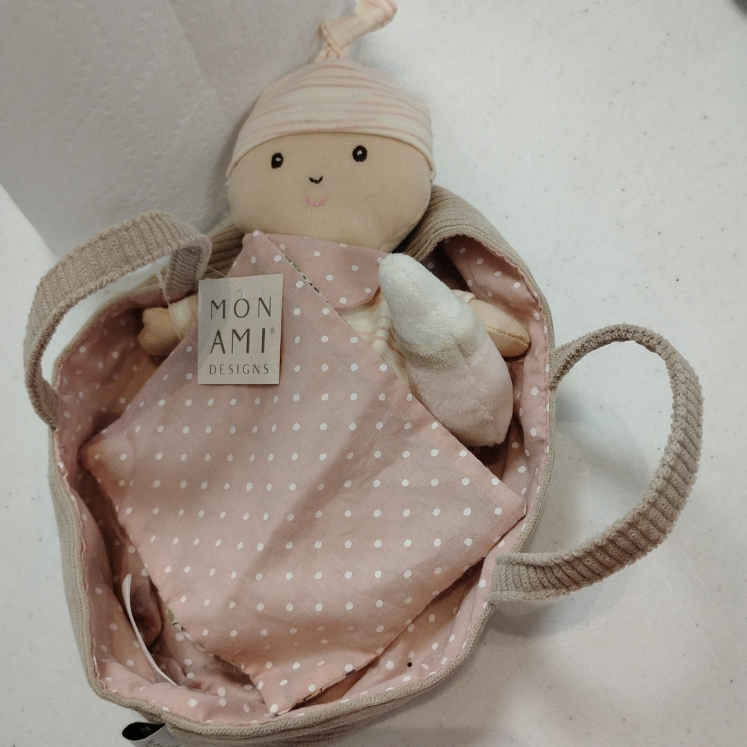 NEWBORN DOLL & CARRIER SET