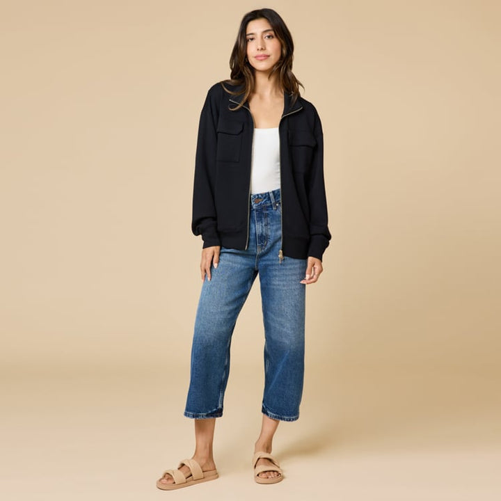 DreamTech Double Zip Bomber Jacket