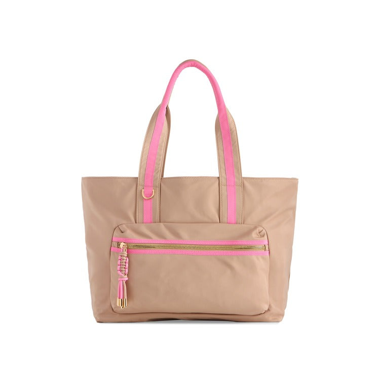 JET TOTE,TAN