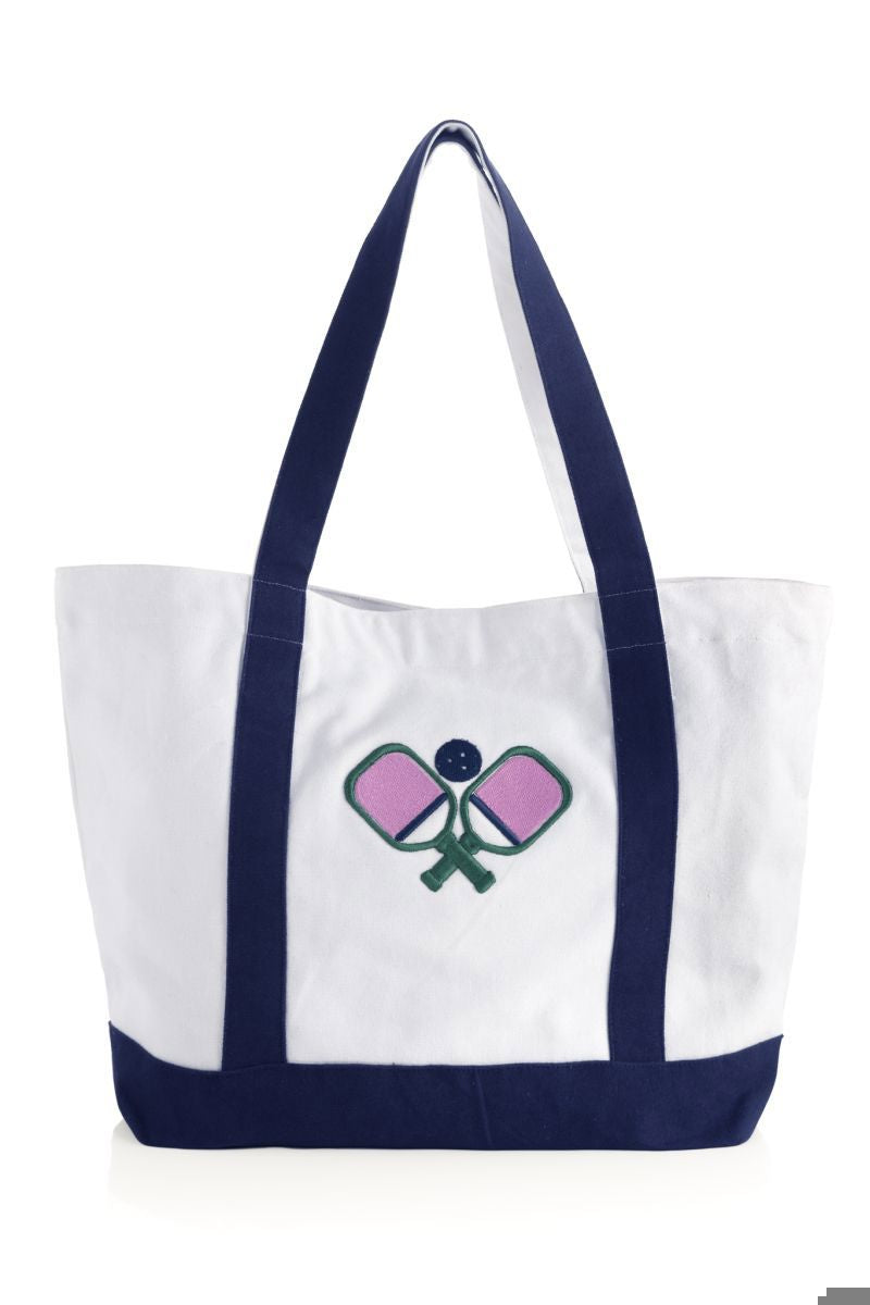 PICKLEBALL PADDLES TOTE, IVORY