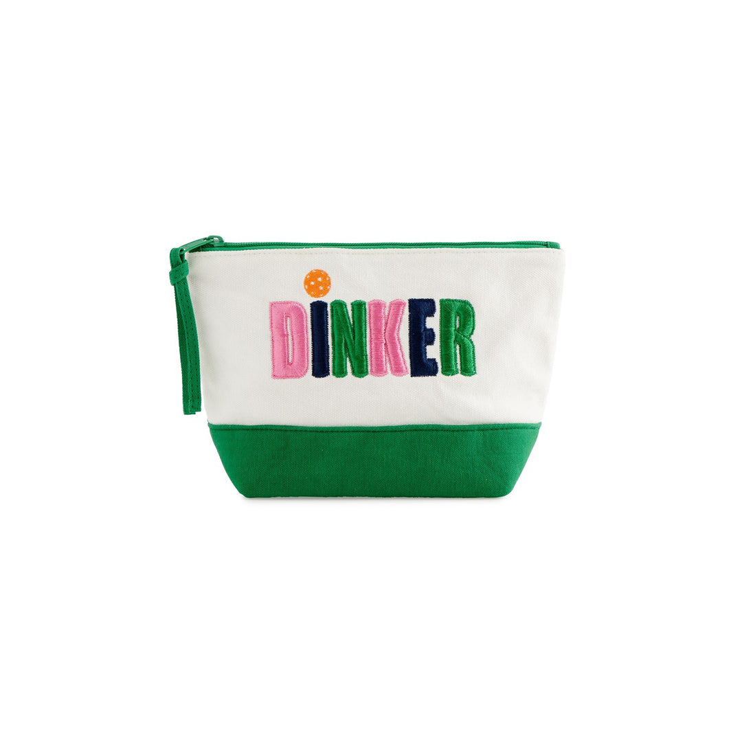 "DINKER" ZIP POUCH, IVORY