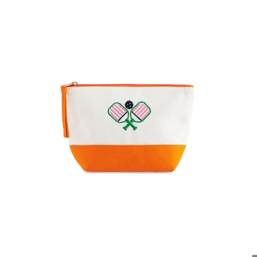 PADDLES ZIP POUCH, IVORY