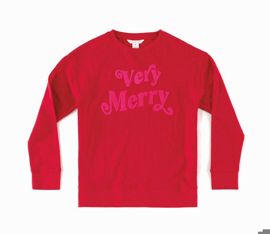 ASST/6 VERY MERRY SWEATSHIRTS