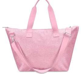 ISCREAM - Pink Rhinestone Overnight Bag