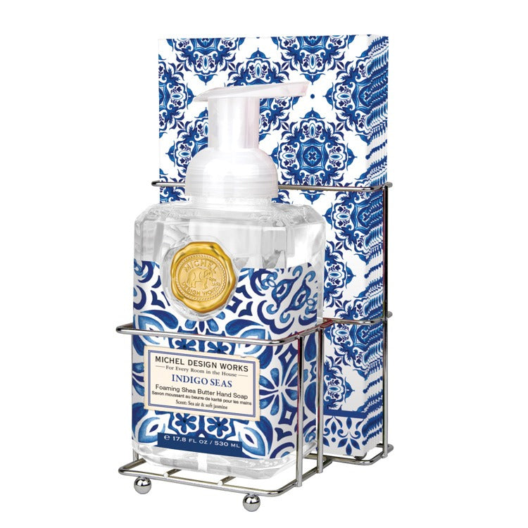 MDW Indigo Seas Foaming Soap Napkin Set