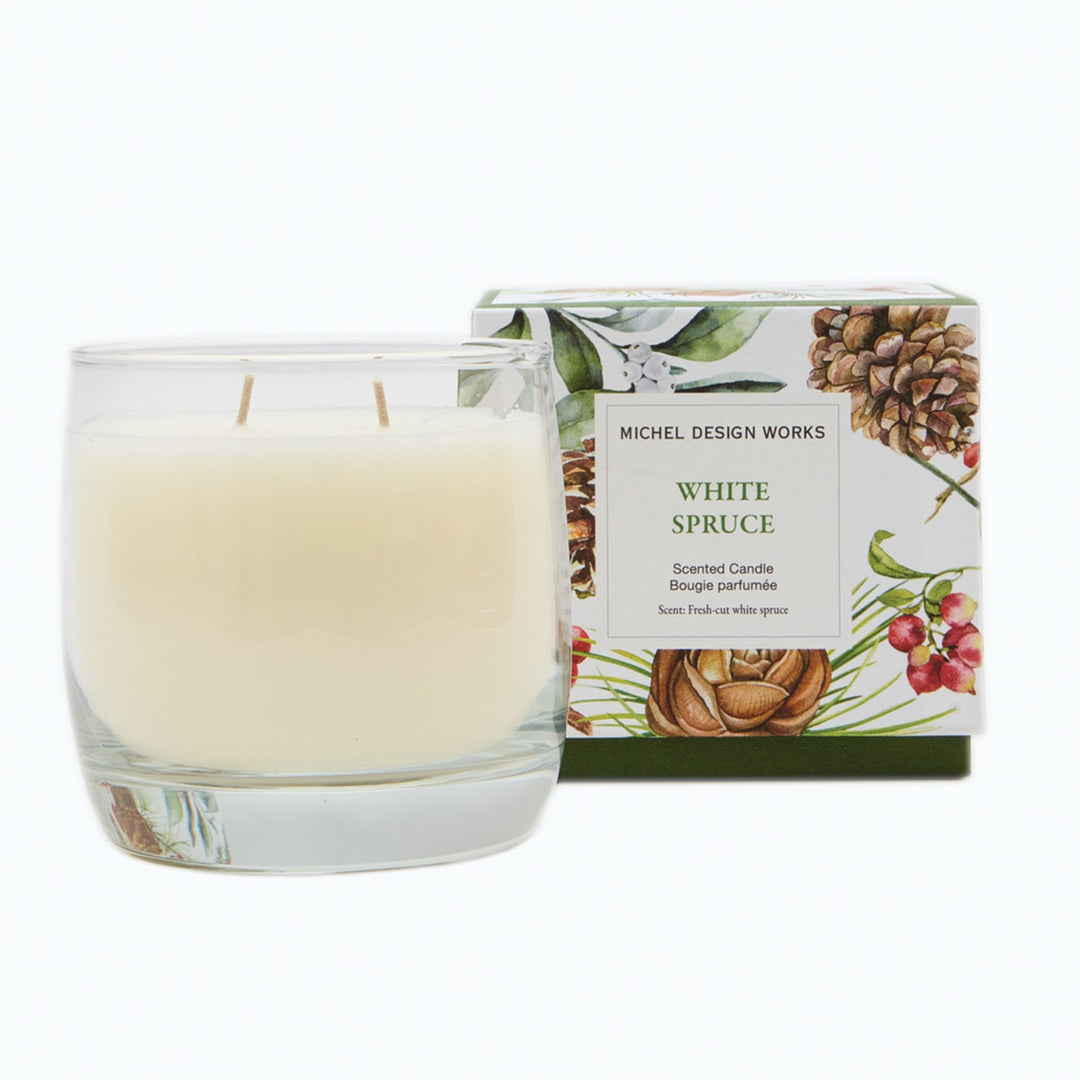 MDW White Spruce Vigne Candle