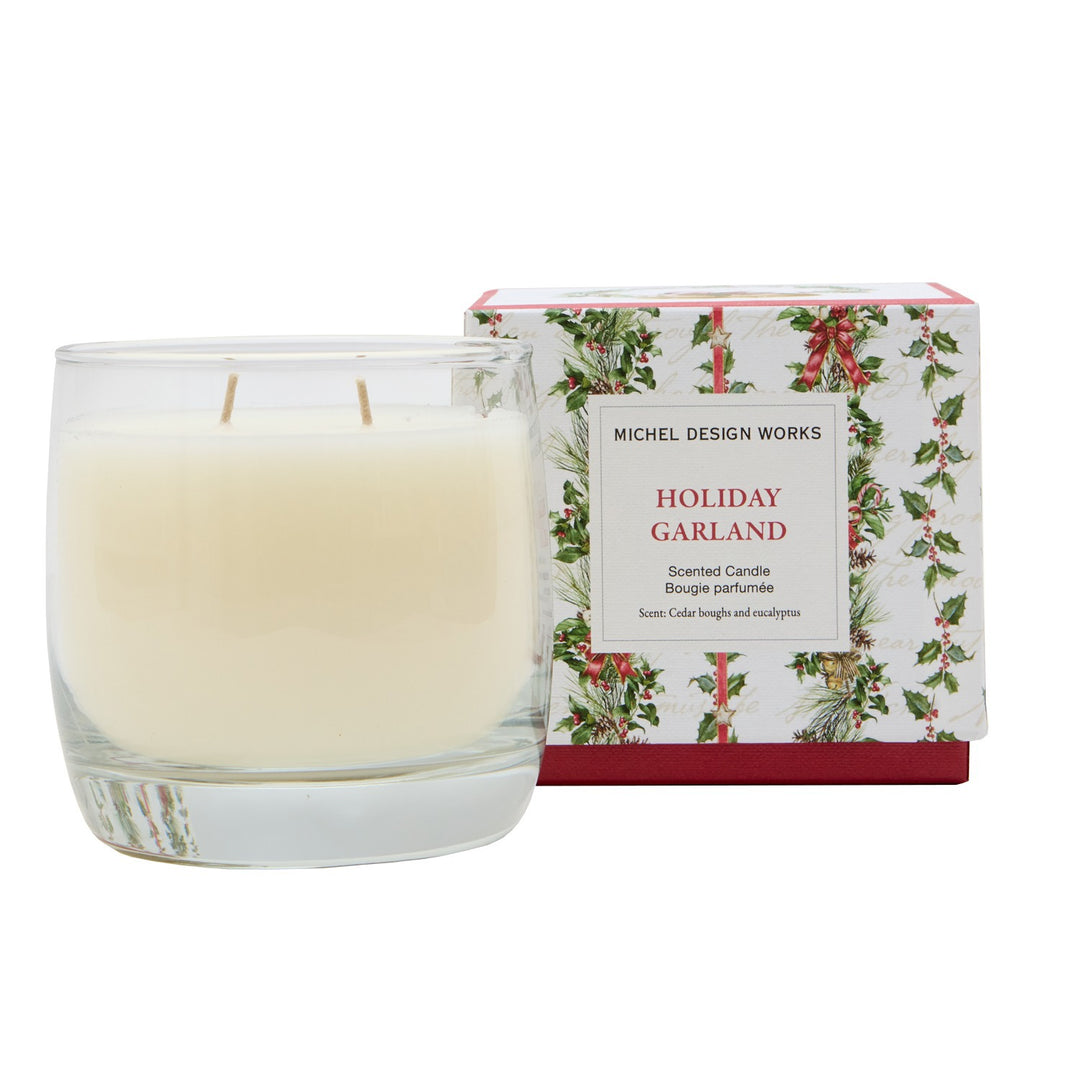 MDW Holiday Garland Vigne Candle