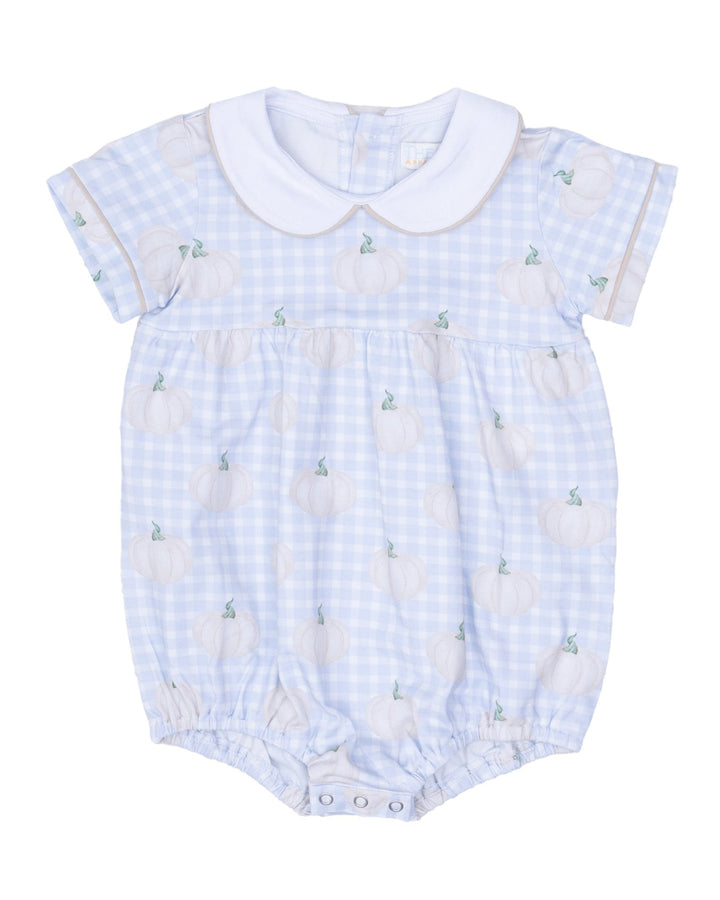 Hank Pumpkin Patch Plaid Bubble