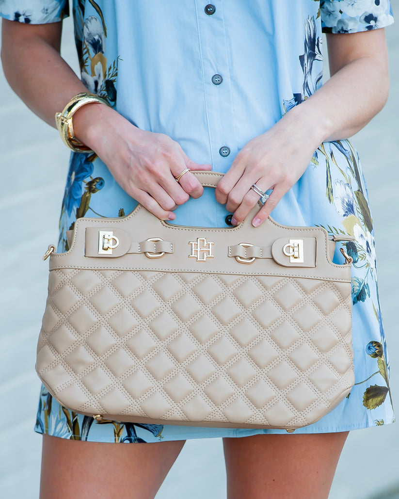 Savannah Handbag Latte DQ
