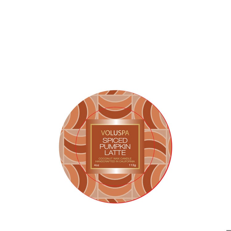 Spiced Pumpkin Latte Capsule Mini Tin
