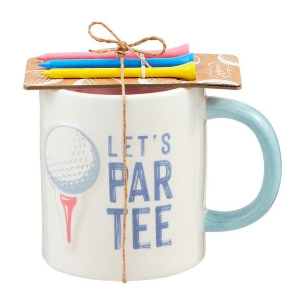 Golf Tee and Mug Set