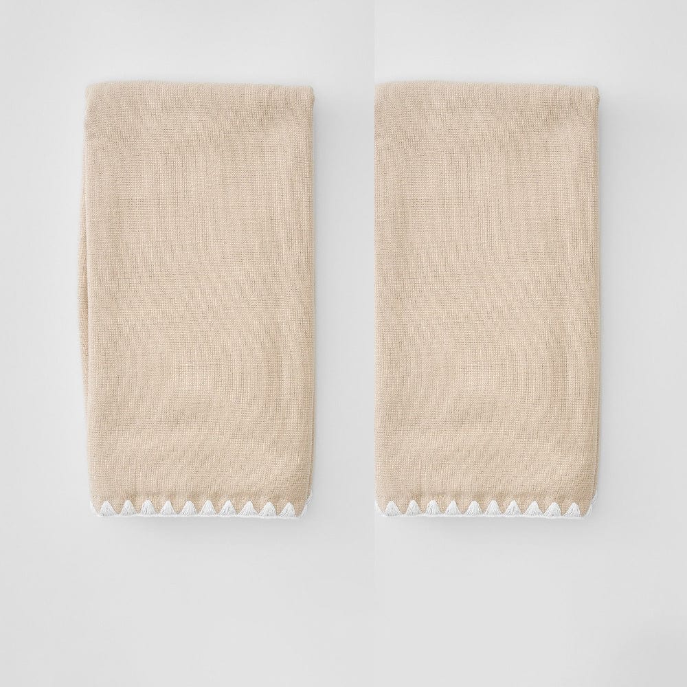 Stitched Edge Powder Bath Towels-Standard