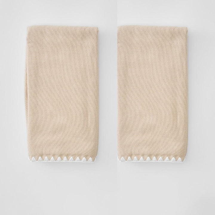 Stitched Edge Powder Bath Towels-Standard