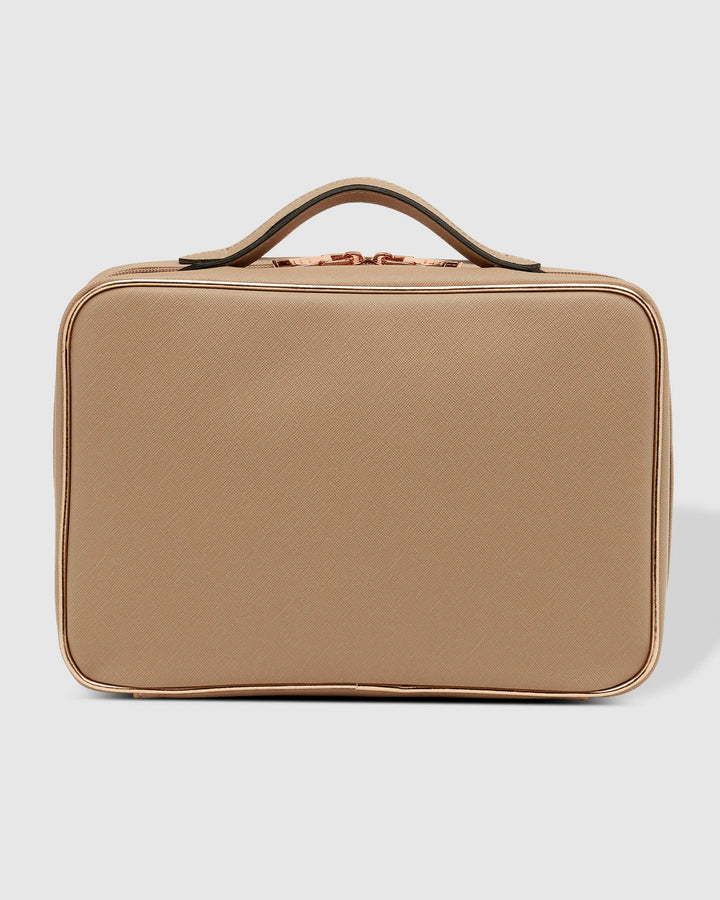 Georgie Toiletry Case - Coffee