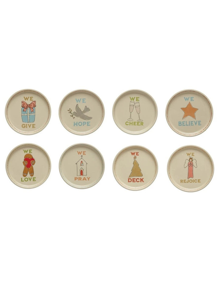 XS1353A 5" Rnd Stoneware Plate