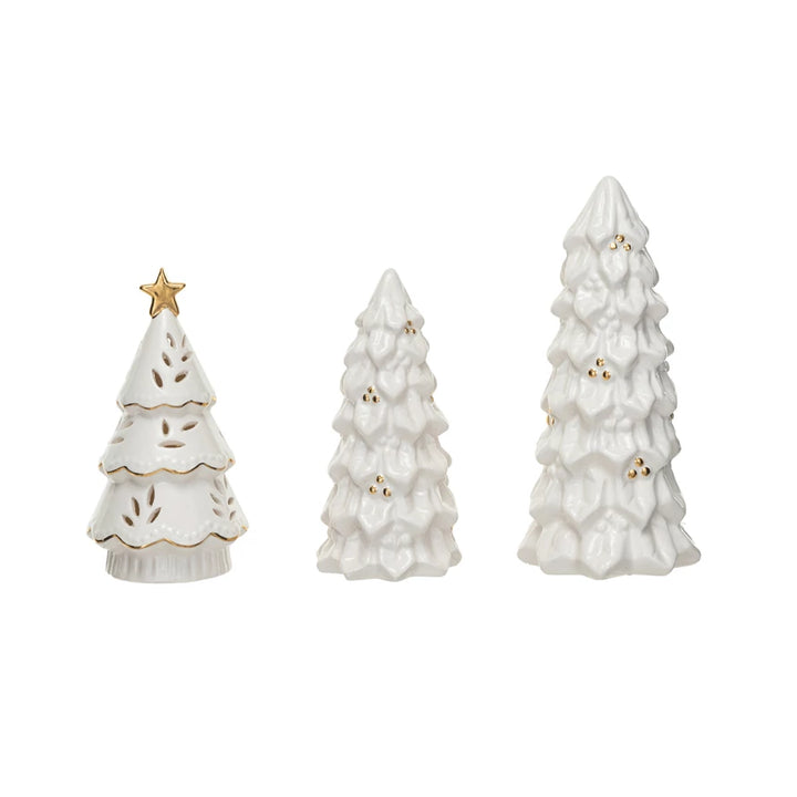 Stoneware Christmas Trees- INDIVIDUAL