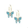 Butterfly Hoop Earring